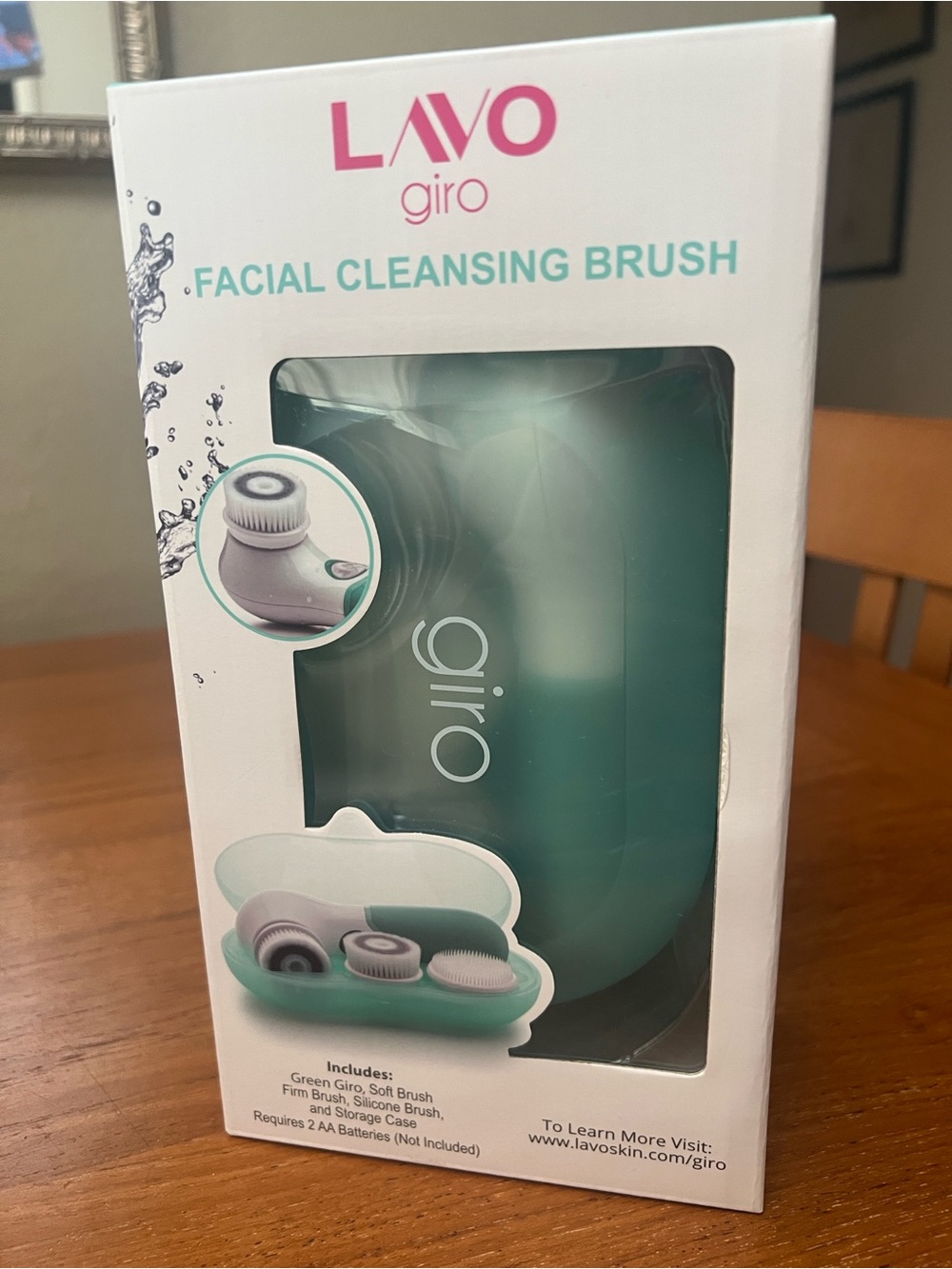 Giro Facial Cleansing Brush - Teal